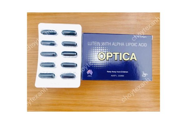 Optica (Hộp3 vỉ x 10 viên nang mềm)