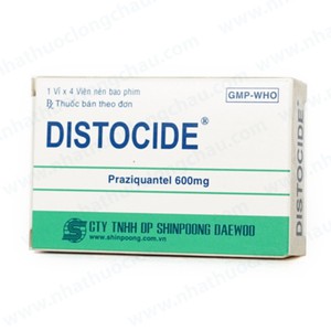 Distocide 600Mg (Hộp 1 vỉ x 4 viên)