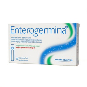 Enterogermina (Hộp 1 vỉ x 12 viên)