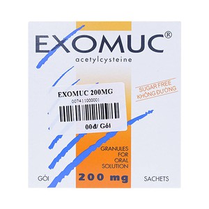 Exomuc 200Mg (Hộp 30 gói)