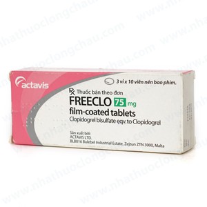 Freeclo 75 Actavis (Hộp 3 Vỉ x 10 Viên)