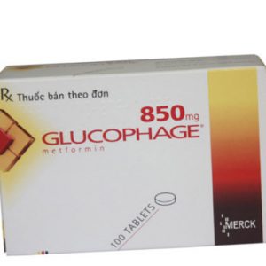 Glucophage 850Mg (5 Vỉ x 10 Viên)