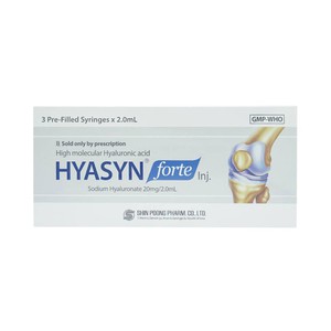 Hyasyn Forte Shin Poong 3 Bơm Tiêm X 2Ml (Hộp 3 BƠM TIÊM X 2ML)