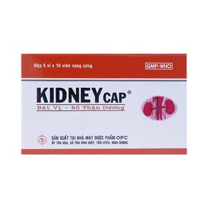 Kidneycap - Viên Uống Bổ Thận Dương (Hộp 5 vỉ x 10 viên )