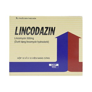 Lincodazin 500Mg (Hộp 10 Vỉ X 10 Viên)