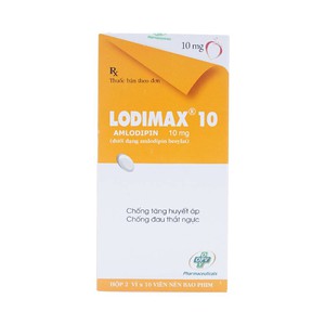 Lodimax 10 (Hộp 2 Vỉ x 10 Viên)