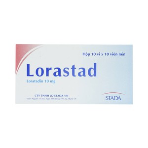 Lorastad 10Mg (Hộp 10 vỉ x 10 viên)
