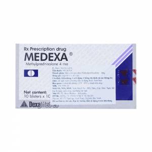 Medexa 16Mg (5 Vỉ X 6 Viên)