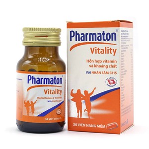 Pharmaton Vitality 30V (Hộp 1 Lọ 30 Viên)