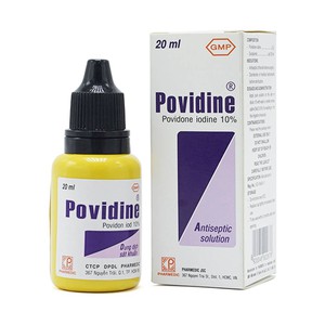 Povidine 20Ml (Hộp 1 chai 20ml)