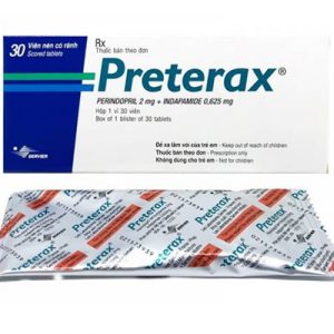 Preterax (Hộp 1 vỉ x 30 viên)