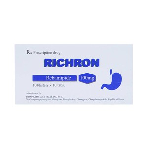 Richron 100Mg Bto Pharma 10X10 (Hộp 10 Vỉ x 10 Viên)