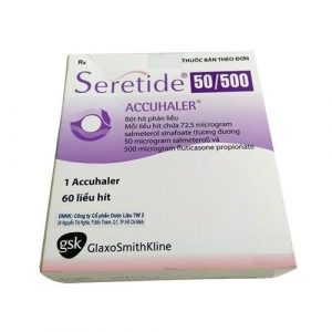 Seretide Accuhaler 50/500Mcg (Hộp 60 liều hít)