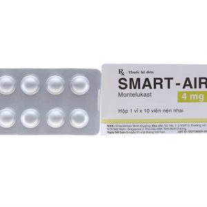 Smart-Air 4Mg (Hộp 1 Vỉ x 10 Viên)