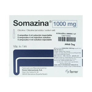 Somazina (Hộp 1 Vỉ x 5 Ống)