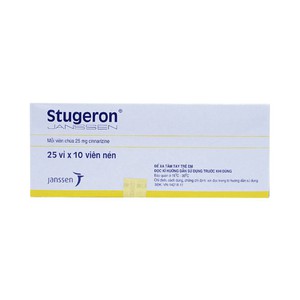 Stugeron 25Mg (Hộp 25 vỉ x 10 viên)