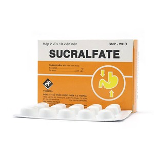 Sucralfate (Hộp 2 vỉ x 10 viên)