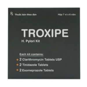 Troxipe H.pylori Kit Acme (7 Vỉ x 6 Viên)