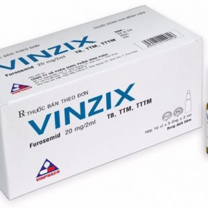 Vinzix 20Mg/2Ml Vinphaco 10 Vỉ X 5 Ống - Dung Dịch Tiêm