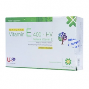 Vitamin E 400 USP vỉ