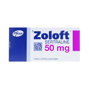 Zoloft-50 Mg (Hộp 1 vỉ x 30 viên)