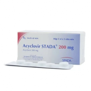 Acyclovir Stada® 200 Mg (5 Vỉ x 5 Viên)