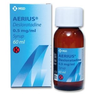 Aerius 0.5mg Siro 60ml Mỹ (Chai 60ml)