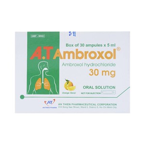 Ambroxol 30mg An Thiên (Hộp 30 ống 5ml)