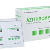 Azithromycin 100 Hậu Giang (Hộp 24 gói x 0,75 g)