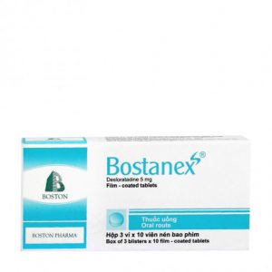 Bostanex 5Mg Boston Pharma (3 Vỉ X 10 Viên)