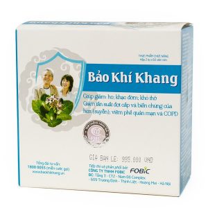 Bảo Khí Khang - Giúp Giảm Ho, Khó Thở (Hộp)