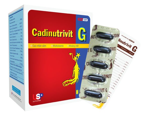 CADINUTRIVIT G (Hộp 60 Viên)