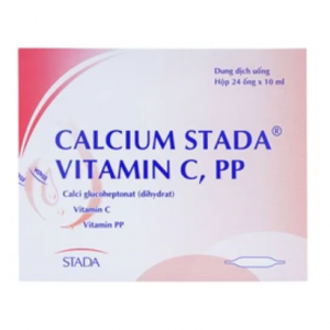 Calcium 10Ml Stada (3 Vỉ X 8 ỐNG)