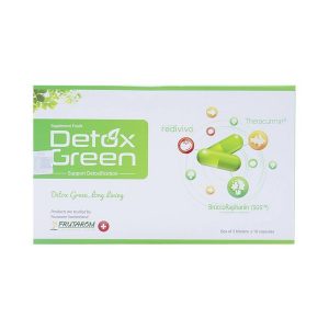 Detox Green - Thải Độc Xanh, Sống An Lành (Hộp 3 Vỉ x 10 Viên)