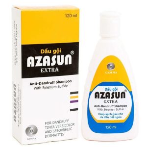 Dầu Gội Sạch Gàu Azasun Extra Anti Dandruff Shampoo 120Ml (Chai)