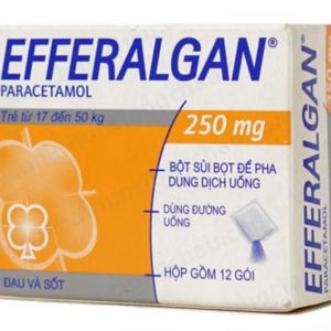 Efferalgan 250 Paracetamol (hộp 12 gói) Bristol