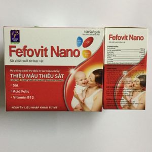 Fefovit Nano (Hộp 100v) USA