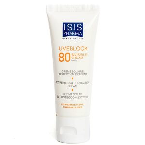 Kem Chống Nắng Có Màu Cho Da Nhạy Cảm Isis Pharma Uveblock 80 Tinted Cream Spf 50+ 40Ml (Tuýp)