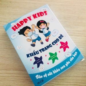 Khẩu trang trẻ em Happy Kids (hộp 10 chiếc)