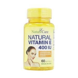 Natural Vitamin E 400Iu Naturecare 60V (Hộp)