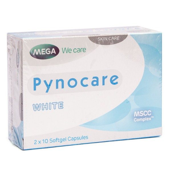 Pynocare White 2X10 - Viên Uống Trị Nám (Hộp 2 Vỉ x 10 Viên)