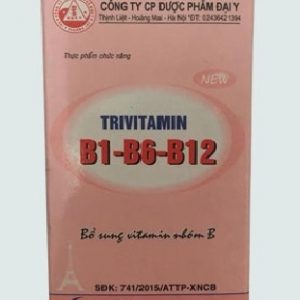 Trivitamin B1 B6 B12 (hộp 100 viên nén) Hà Thành
