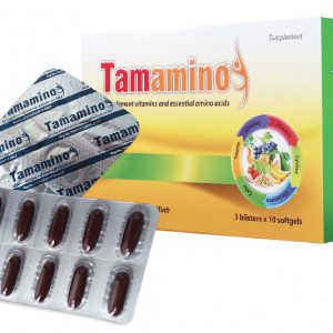 Tamamino - Bổ sung dinh dưỡng toàn diện cho người ăn kém, sau phẩu thuật (3 Vỉ x 10 Viên)
