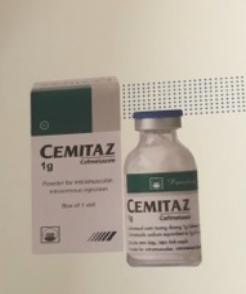 CEMITAZ 1g (Hộp 1 lọ / Hộp 10 lọ x 1 g)